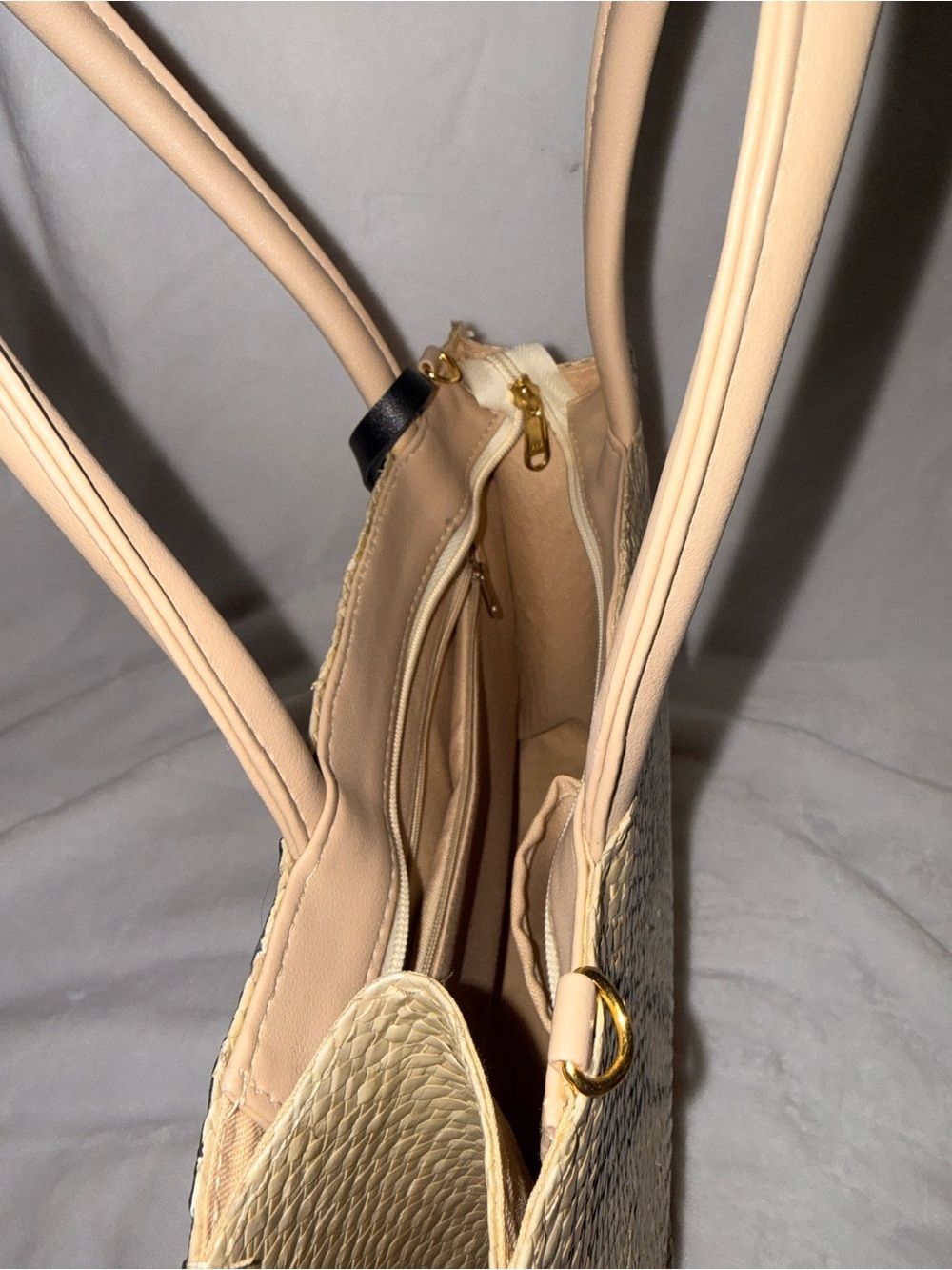 Bayong Kultura Beige Proverbs 30:3 Bayong Tote Bag - Picture 12 of 12
